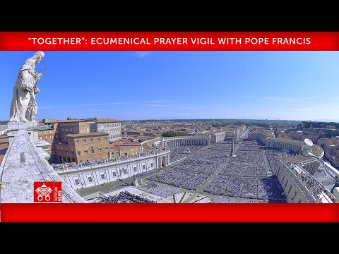 30 September 2023 "Together": Ecumenical Prayer Vigil, Pope Francis