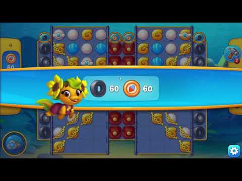 FISHDOM: Hermann's bathyscaphe Level 9 No boosters.