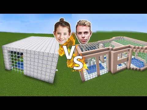 Hvem kan bygge den flotteste Svømmehal i Minecraft?