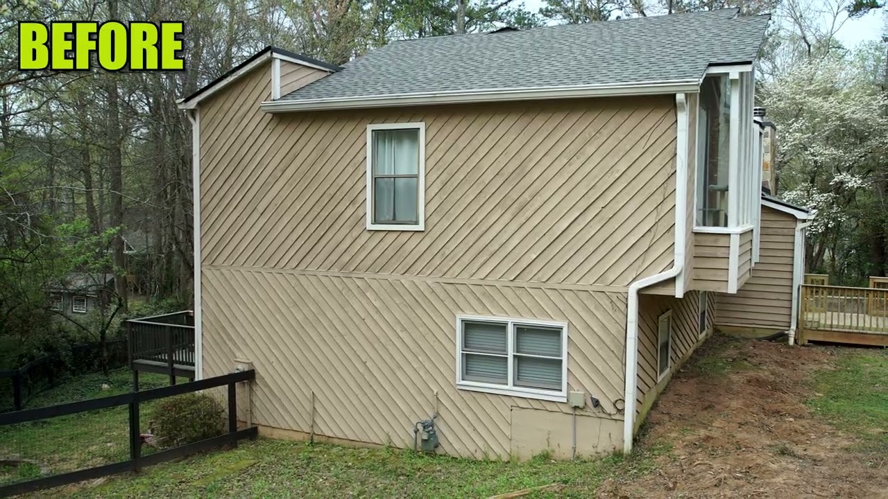 Before & After Siding Transformation #5 — Marietta
