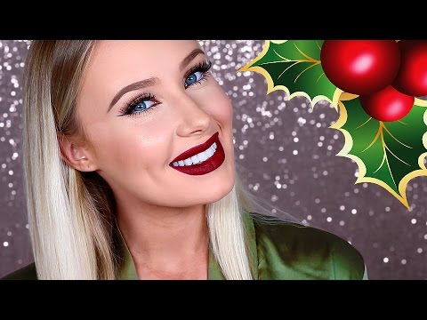 Easy Glam HOLIDAY Makeup Tutorial | Lauren Curtis
