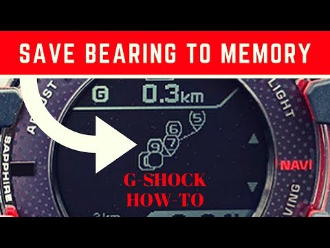 G-SHOCK GPRB1000 Rangeman | So speichern Sie das Lager, um den Speicher zu überwachen (Teil 5/5...