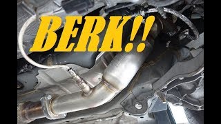 Infiniti G37 Berk Test Pipe Install