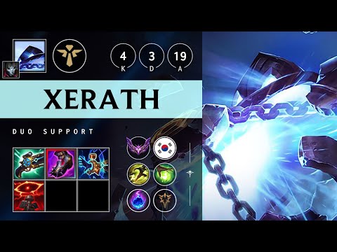 Xerath Support vs Seraphine - KR Master Patch 25.21
