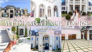 Our Wedding Venue Reveal!!💒🥹 | Touring 6 Wedding Venues in TX and NC | Wedding Planning Series Ep. 3