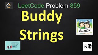 YouTube video 'buddy strings | buddy strings leetcode | leetcode 859 | string'