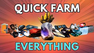 Best Ways To FARM Every Resources in Warframe 2025