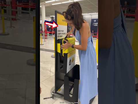 Luggage Checking Before Flight 😱 #shorts