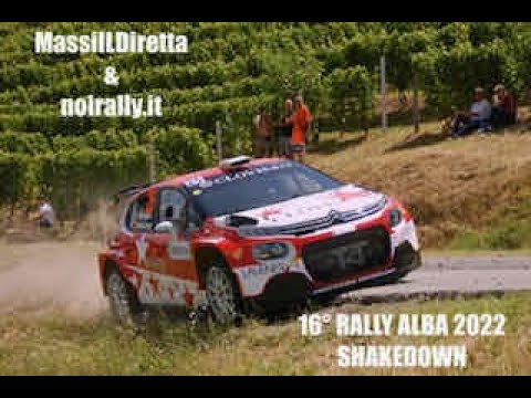 16° RALLY ALBA 2022 - Shakedown CIAR