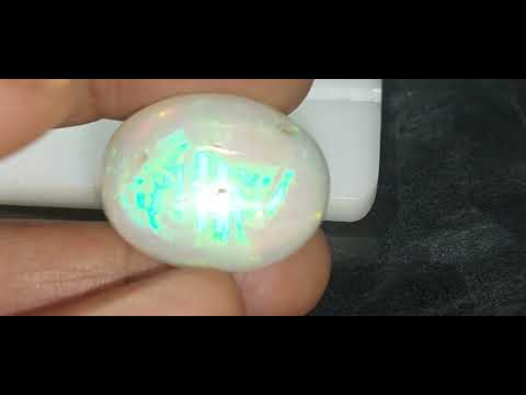 Natural Ethiopian Opal Oval Cabochons, Oval Cabochon Ethiopian Opal For Jewelry Making