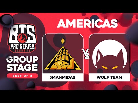 5ManMidas vs Wolf Team Game 1 - BTS Pro Series 12 AM: Groups w/ Kmart & ET