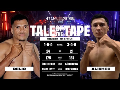 Boxing HIGHLIGHTS: DELIO MOUZINHO 🇹🇱 vs ALISHER 🇺🇿