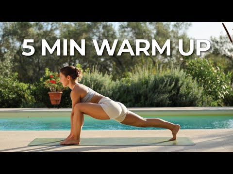 5 Min Full Body Warm Up | Feel Good Mobility Routine Before Your Workout
