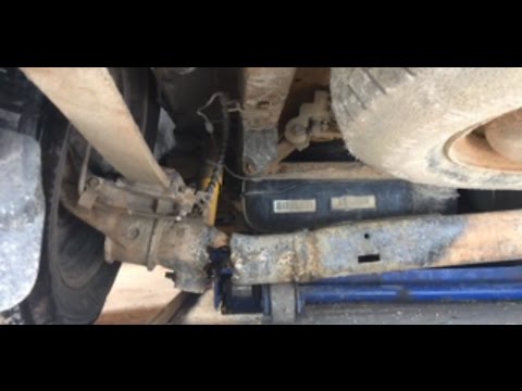 Replacing Axle Beam On 02 Chrysler Voyager
