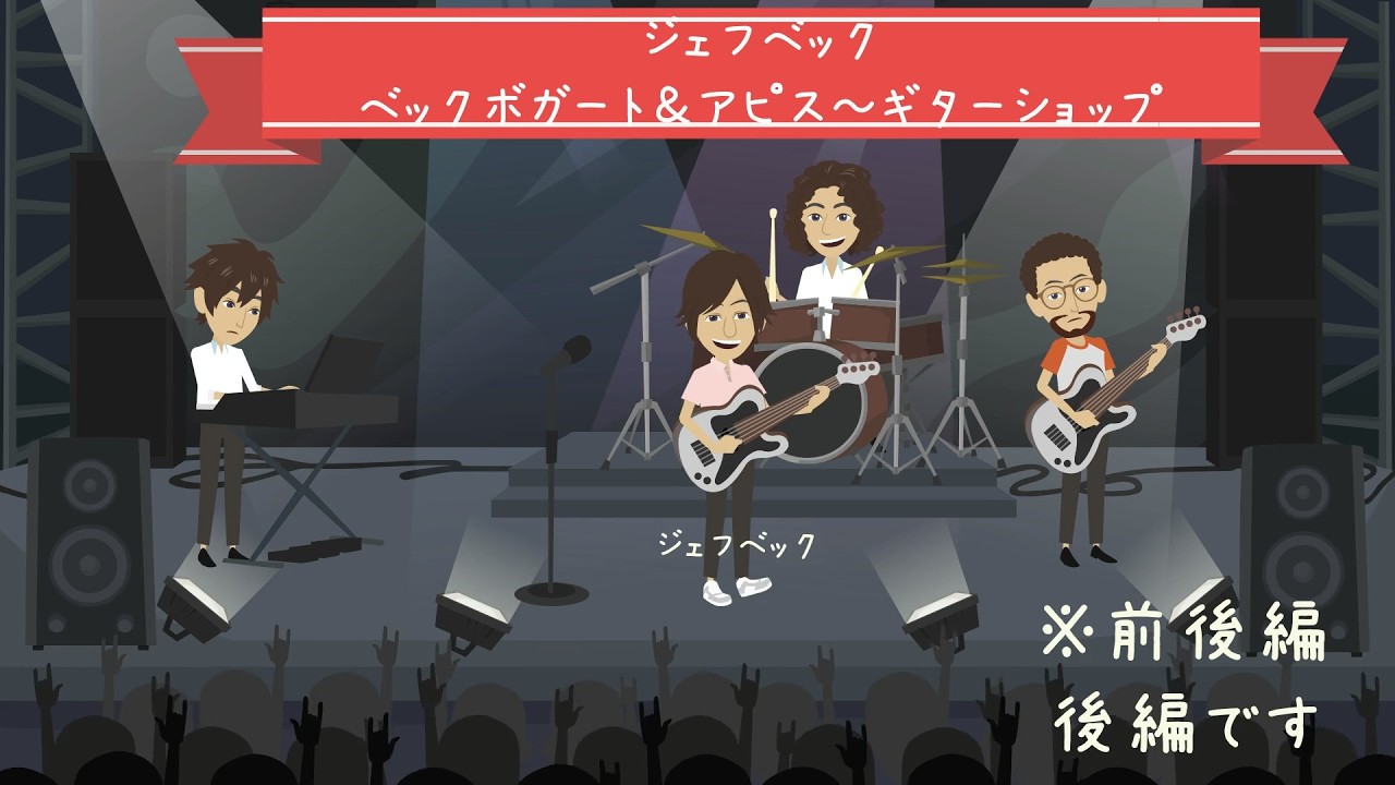 Jeff Beck【ジェフベック】ベック・ボガートアピス～ギターショップまで後編