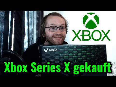 Ich habe mir eine Xbox Series X gekauft (Unboxing)