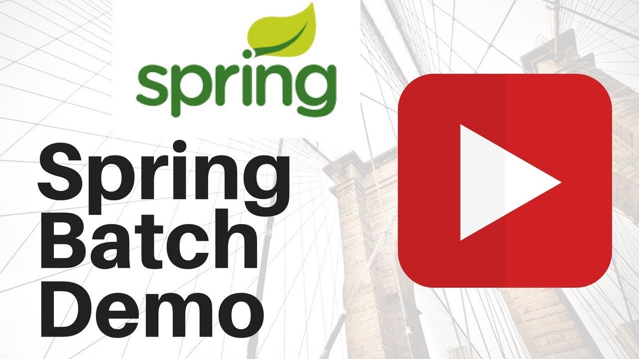 SPRING BATCH SPRING TASK SCHEDULER DEMO