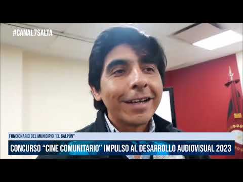 SALTA - Participación del municipio el galpón en el lanzamiento del programa Cine Comunitario