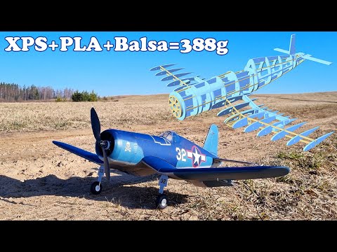 F4U Corsair RC plane build