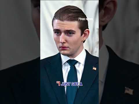 Barron Trump SAVES woman's life: Report #shorts #us #trump #news #uk #barrontrump