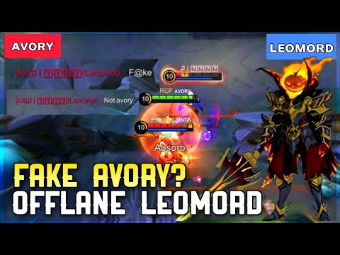 🐎 Fake Avory? Offlane Leomord [Top Global Leomord] Avory - Mobile Legends
