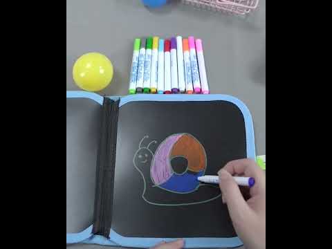 REUSEABLE ERASABLE KIDS DRAWING BOOK(DROPSHIPPING AVAILABLE)