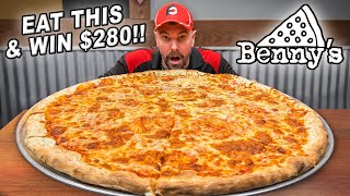 Win $280 by Beating Benny’s 28” Pizza Challenge Within 28 Minutes!!