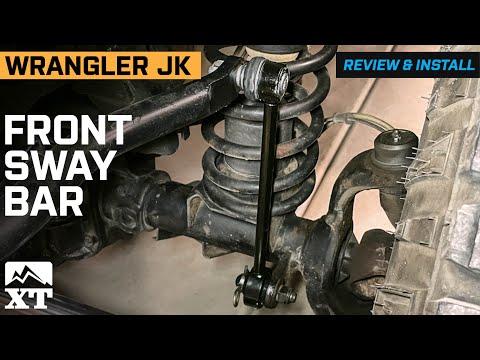 Jeep Wrangler JK Teraflex Front Sway Bar Replacement Link Review & Install