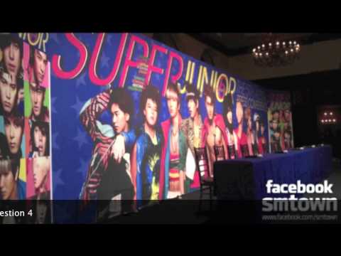 110803 Super Junior Press Conference Q4