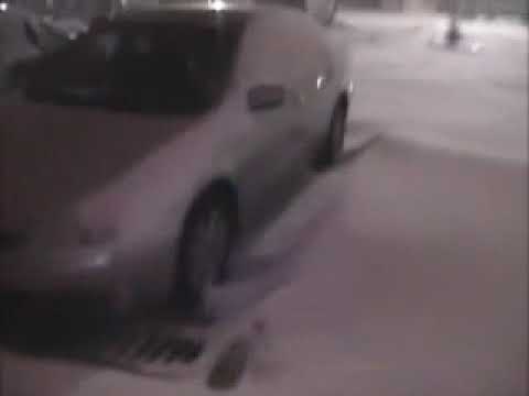 Heavy Blowing Snow in Norman, OK (2-1-2011)