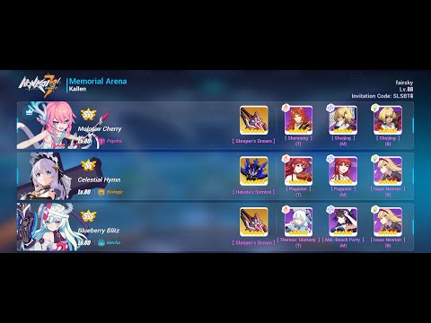 [HI3 SEA] EX MA - FT CH BB || Kallen 31946