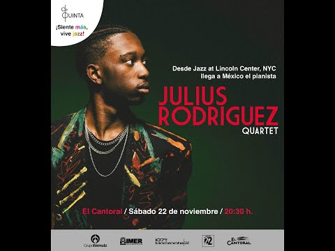 ✨🎹 Julius Rodriguez en CDMX | NY Jazz All Stars 2025 🎷🎶