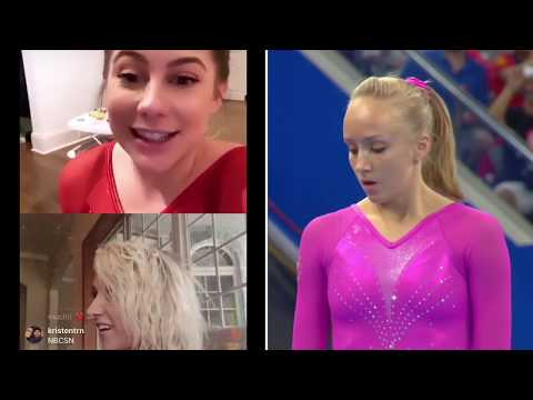 Shawn Johnson and Nastia Liukin Rewatching the 2008 Olympic AA Final For The FIRST TIME