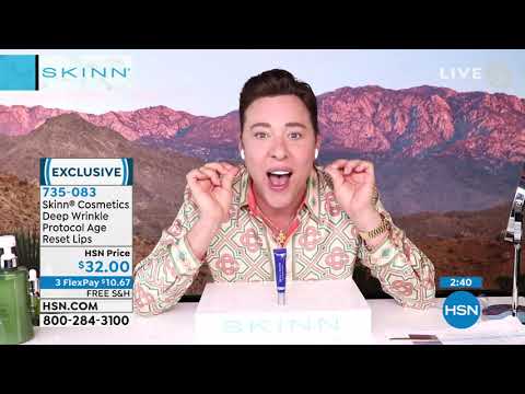 Skinn Cosmetics Deep Wrinkle Protocol Age Reset Lippen