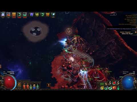[3.8 SSF Blight HC] Shaper fight | Ascendant Summoner