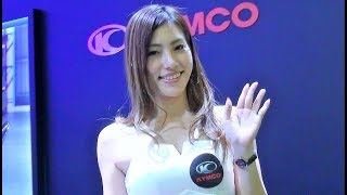 東京モーターサイクルショー2019 Vol.04 星野奏(@hoshino_kanade_)さん 美人コンパニオン KYMCO ブース