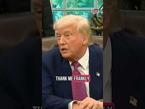 Video | President Trump on NYC Mayor Eric Adam's visit to the White House: "I think he came in to thank me"