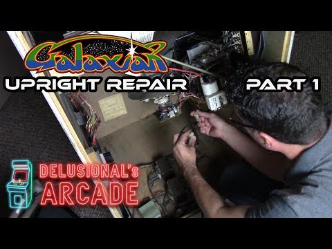 Galaxian Upright Repair [Part 1]