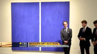 Barnett Newman painting sells for $43.8 million