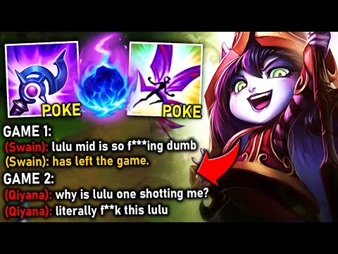 I embarrassed the enemy with Lulu Mid and made them RAGE and Quit