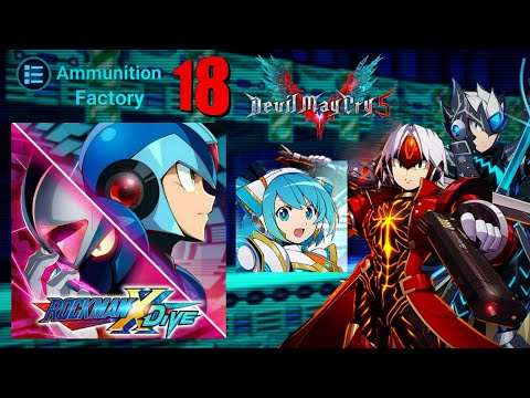 Mega Man X Dive's Devil May Cry 5 「Ammunition Factory Battleground」
