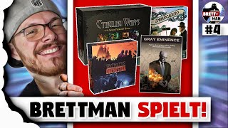 4 Spiele gezockt | Meine Highlights Cthulhu Wars , Black Orchestra, Embarcadero | BrettMan spielt #4