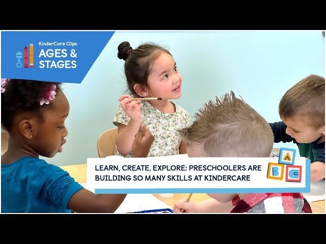 Preschoolers Are Building So Many New Skills