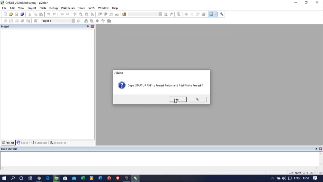 how to enable create hex file in keil