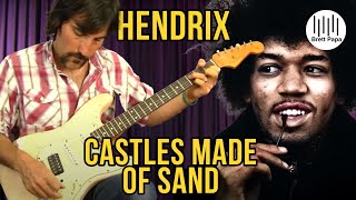 Jimi Hendrix - Castles Made of Sand - Intro - Guitar Lesson