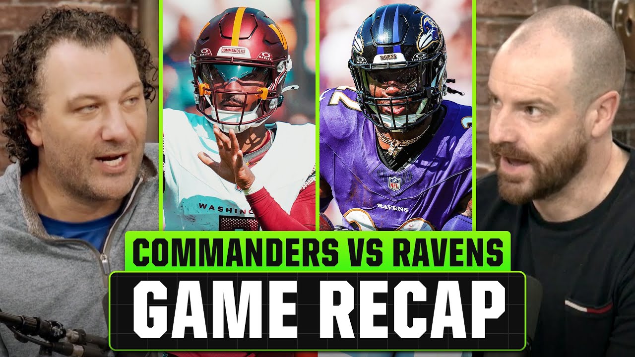Lamar Jackson + Derrick Henry are Unstoppable | Commanders vs Ravens Wk6 Recap