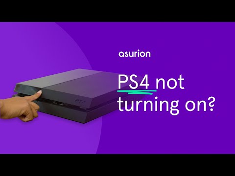 to fix a PS4 turn on or start | Asurion