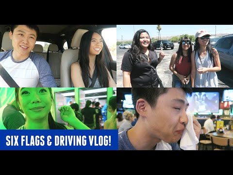 Driving Vlog, Six Flags Adventures & Blazing Wings! Video