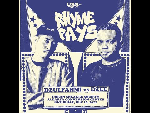 RHYME PAYS BATTLE RAP LEAGUE Season 1 - Dzulfahmi Vs Dzee