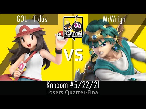 GOL | Tidus (Pokemon Trainer) vs MrWrigh (Hero) - LQF - Kaboom 5/22/21